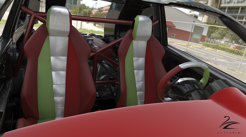 Illustration for article titled Crazy Italian Designers Want To Build That Fiat 500 With A Ferrari V8